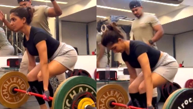 Samantha Ruth Prabhu Nails 80 Kg Barbell Deadlift In Mind-boggling Workout Session | Watch
