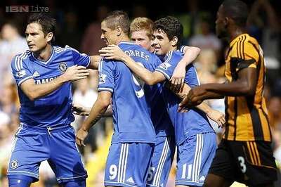 Chelsea mark Jose Mourinho's EPL return with Hull win