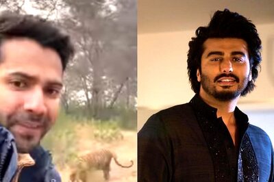 Varun Dhawan Spots Tiger During Jungle Safari; His Hilarious Caption Leaves Arjun Kapoor Impressed