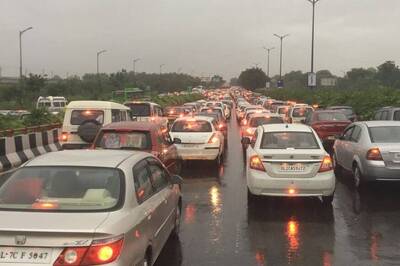 Delhi, Gurgaon Rained in; Traffic Snarls, Massive Waterlogging in Capital