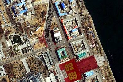 Massive North Korean parade visible from space