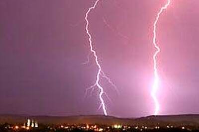 Mobiles are risky during thunderstorms
