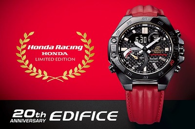 Honda Racing Car Partners With Casio India to Launch Special Edition Edifice Watch Collection