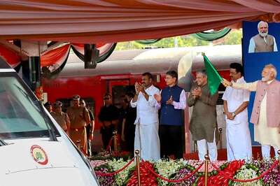 PM Modi Flags off Chennai-Coimbatore Vande Bharat Express in Tamil Nadu