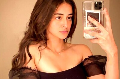Ananya Panday's Killer LBD Therapy to Beat COVID-19 Blues