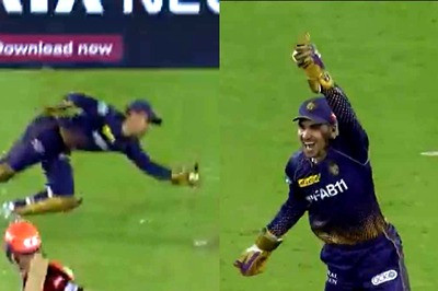 Rahmanullah Gurbaz or Superman? KKR Wicketkeeper Pulls off Breath-Taking Catch Against SRH | WATCH