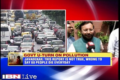 Javadekar does a U-turn, says report stating 80 people die in Delhi due to pollution was wrong