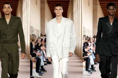 Paris Fashion Week: Givenchy Shows Dressy Tailoring For Men, Details Inside