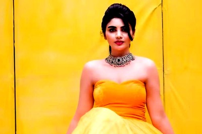 Actress Varsha Steals The Show In Her Vibrant Yellow Tulle Gown