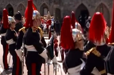 Watch: UK Royal Guard Faints Due To Intense Heatwave