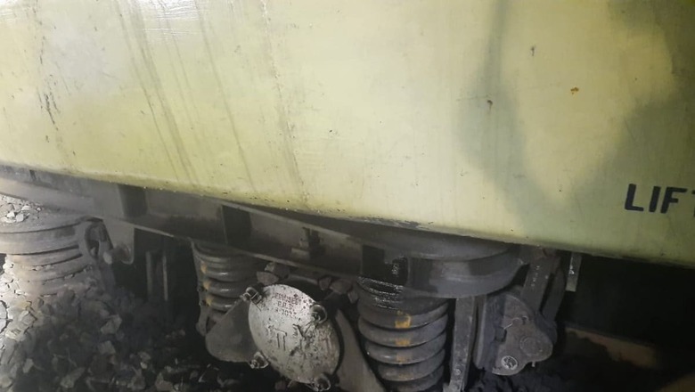 Goods Train Derails Near Delhi's Sarai Rohilla Railway Station