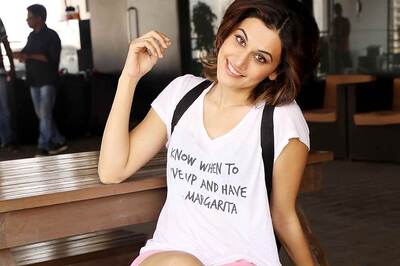 Taapsee Pannu's T-shirt Gives a Crazy Idea To Drive Your Midweek Blues Away
