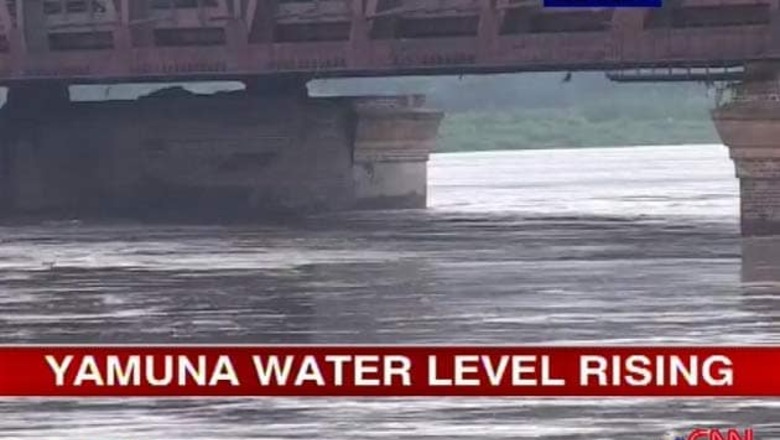 Delhi rains: Yamuna water level steadily rising
