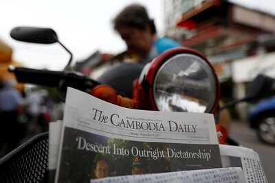 Cambodian Paper Shuts With 'Dictatorship' Parting Shot