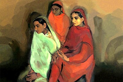 On Amrita Sher-Gil's 103rd birthday Google doodles the 'Three Girls'
