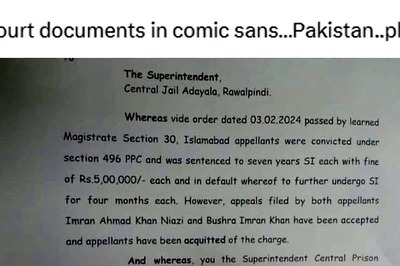 Pakistan Court Uses Comic Sans Font in Imran Khan and Bushra Bibi Case, Sparks Humour