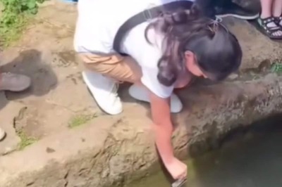 Watch: Woman Swipes Card Instead Of Tossing Coin Into Holy Water Body