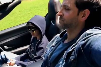 Hrithik Bonds With Sons Hrehaan & Hridaan As They Enjoy Adventurous Vacation in Switzerland, See Pics