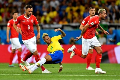 FIFA World Cup 2018: Neymar Gets Special Treatment as Switzerland Clinch Draw Against Lacklustre Brazil