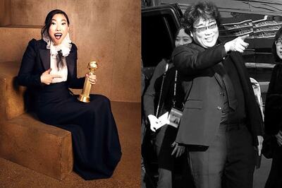 Asian Talent Shine at Golden Globes with Bong Joon Ho, Awkwafina Winning Top Awards