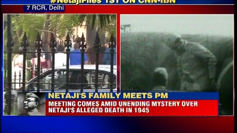 Netaji's family meets Narendra Modi, asks for declassification of Subhash Chandra Bose's files