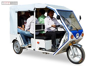 India-bound Terra R6 electric autorickshaw unveiled; coming in 2015