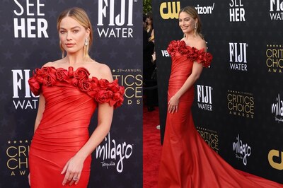 Did Margot Robbie Channel the 1996 Radiant Rose Barbie At The Critics Choice Awards 2024?