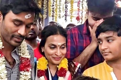 Dhanush Attends Puja Ceremony At Sister Karthika's House; Family Photo Viral