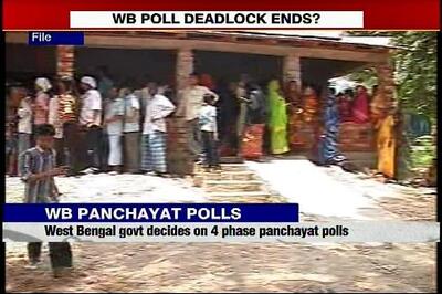 West Bengal government proposes to have Panchayat polls in 4 phases