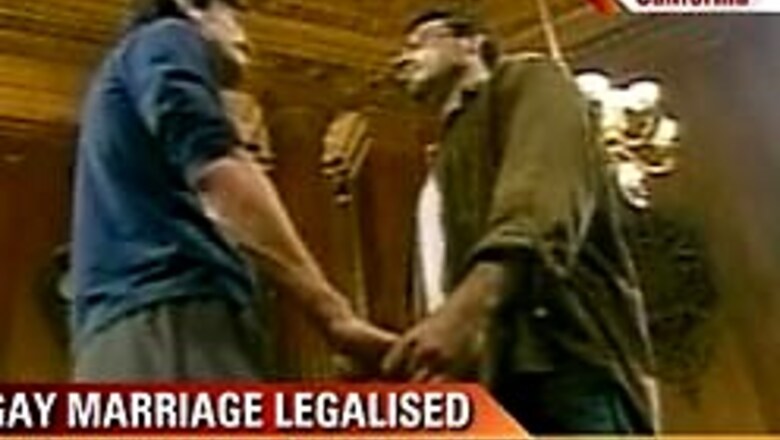 California Supreme Court legalises gay marriage