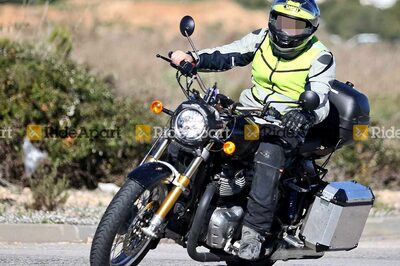 Upcoming Royal Enfield 650cc Cruiser Spied During Testing; Global Unveil Likely Soon