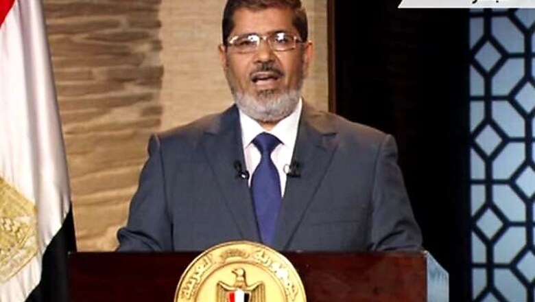 Egypt's defense minister defends Mohammed Morsi's ousting