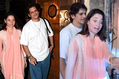 Tamannaah Bhatia Gets Scared After Paparazzo Almost Falls While Clicking Her And Vijay Varma | Watch