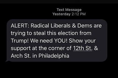 Incendiary Texts Traced To Outfit Run By Top Trump Aide