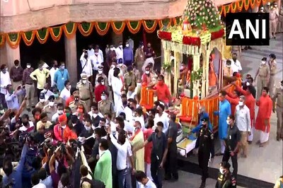 Symbolic 'Rath Yatra' Organised at Ahmedabad's Jagannath Temple after Gujarat HC Rejects Plea for Procession