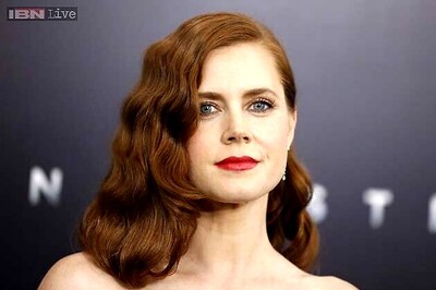 Amy Adams tries out her Oscar lines, and shoes