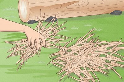 How to Start a Fire with Wet Wood