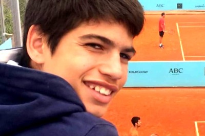 When 13-Year-Old Carlos Alcaraz Watched Novak Djokovic's Training Match