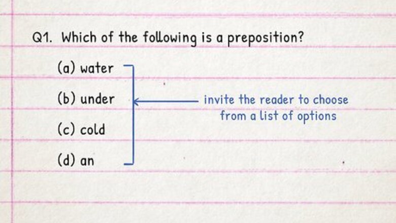 What Does “Which of the Following” Mean?
