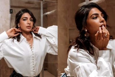 Samantha Ruth Prabhu Looks Chic In White Shirt And Denims, Fans Call Her ‘Gorgeous’; See Here