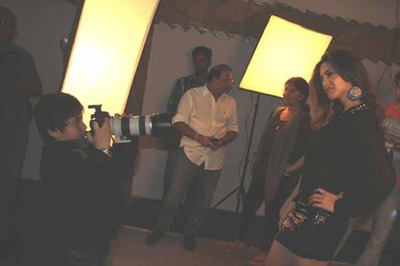 Snapshot: 7-year-old Chandresh captures Sunny Leone