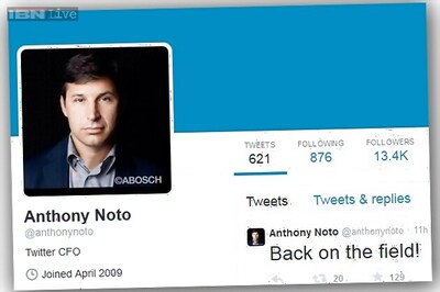 Twitter CFO Anthony Noto's account hacked; fires off spam posts