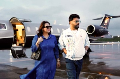 Kapil Sharma, Ginni Chatrath Look Stylish And Comfortable Stepping Off Private Jet