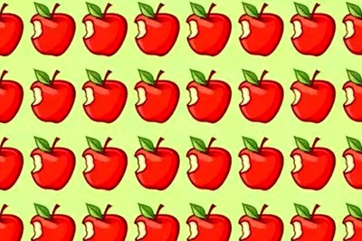 Optical Illusion: Can You Find The Fake Apple In This Picture Within 7 Seconds?