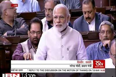 Wit, barbs and poetry mark Narendra Modi's speech in Rajya Sabha