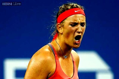 Azarenka blanks her first-round opponent 6-0, 6-0 in New York