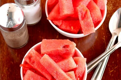 Why You Should Be Putting Salt On Watermelon Before Eating