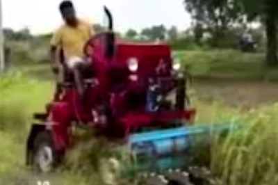 Andhra Engineer Designs Cheap Farming Machinery From Spare Parts Of His Vehicle