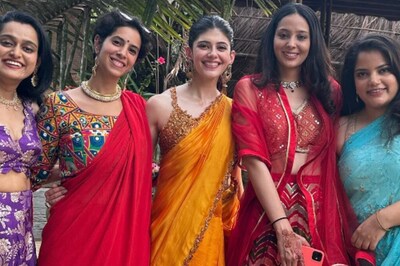 Sanjana Sanghi Steals The Show As She Attends Wedding In A Punit Balana Saree