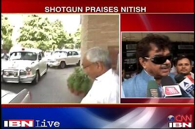 BJP leader Shatrughan Sinha says Nitish Kumar is PM material